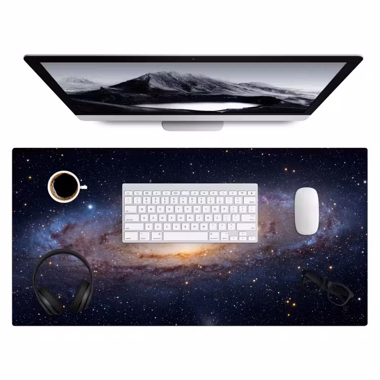 Desk Mat - Galaxy - Space - Cosmos - Sterrenstelsel - Ruimte - Kosmos Muismat XXL klein
