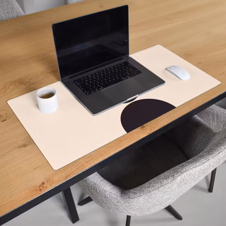 Desk Mat - Geometric Balance - Art - Geometrische balans - Kunst Muismat XXL klein