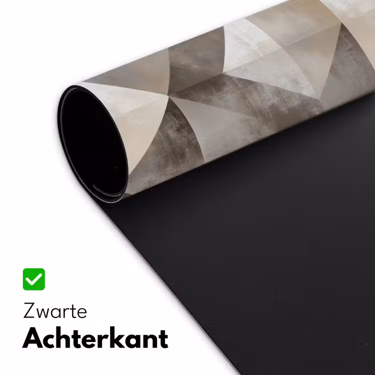 Geometrisch - Motief - Aardetinten Muismat XXL klein 681 -sfeer2