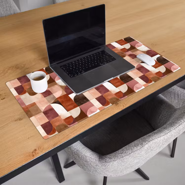 Geometrie - Modern - Retro Muismat XXL klein 681 -sfeer1