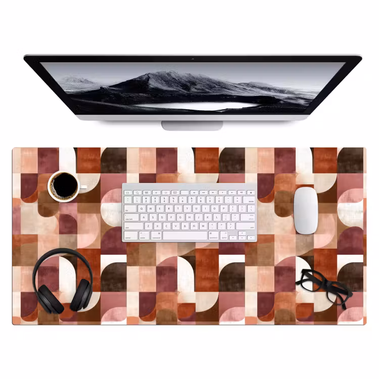 Geometrie - Modern - Retro Muismat XXL klein 681 -3d