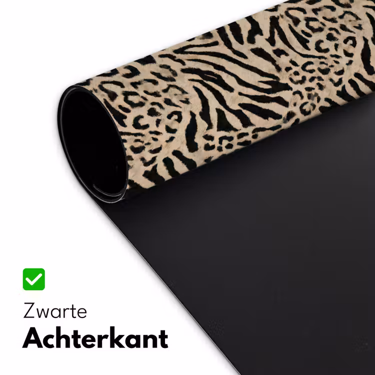 Giraf - Zebra - Motief - Bruin Muismat XXL klein 681 -sfeer2