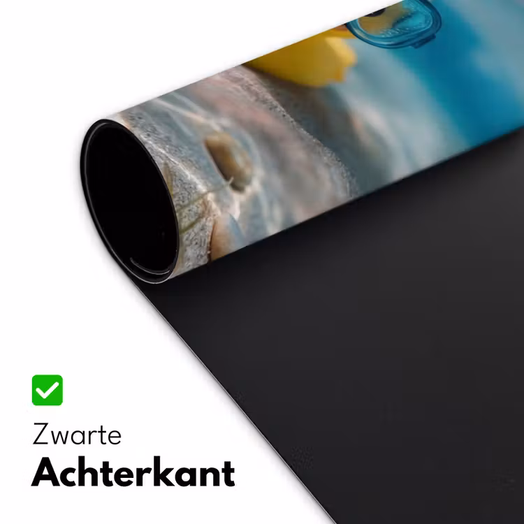 Duikbril - Eend - Water Muismat XXL klein -sfeer2
