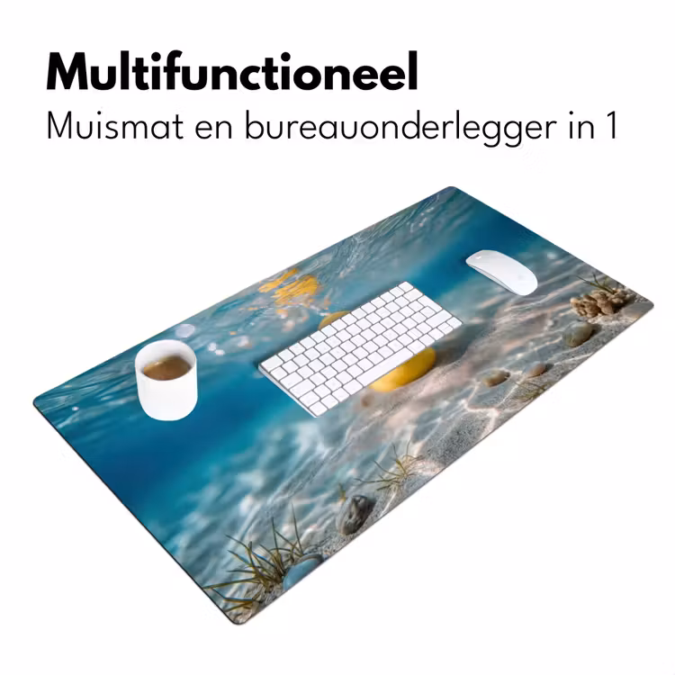 Duikbril - Eend - Water Muismat XXL klein -sfeer4