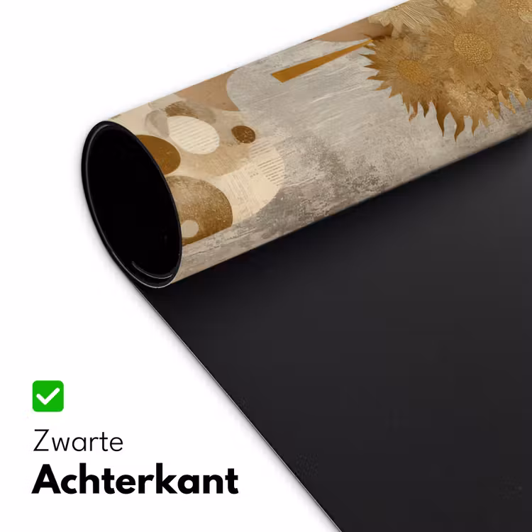 Goud - Portret - Vrouw Muismat XXL klein -sfeer2
