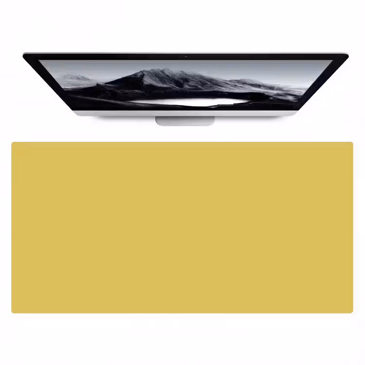 Golden - Victory - Geel Muismat XXL klein 681 -zzz3d