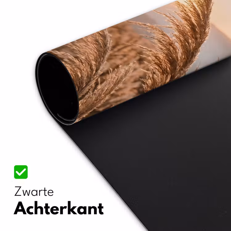 Gras - Veld - Zon - Natuur Muismat XXL klein -sfeer2