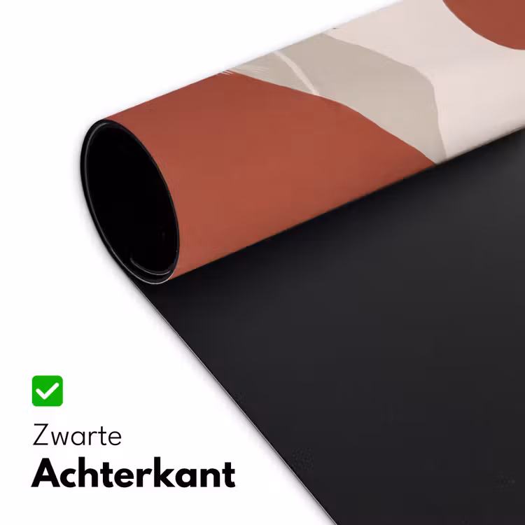 Gras - Landschap - Natuur - Abstract - Beige Muismat XXL klein -sfeer2