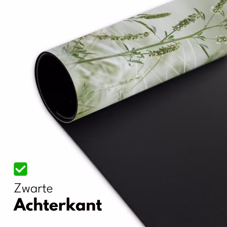 Grassen - Minimalistisch - Groen Muismat XXL klein -sfeer2