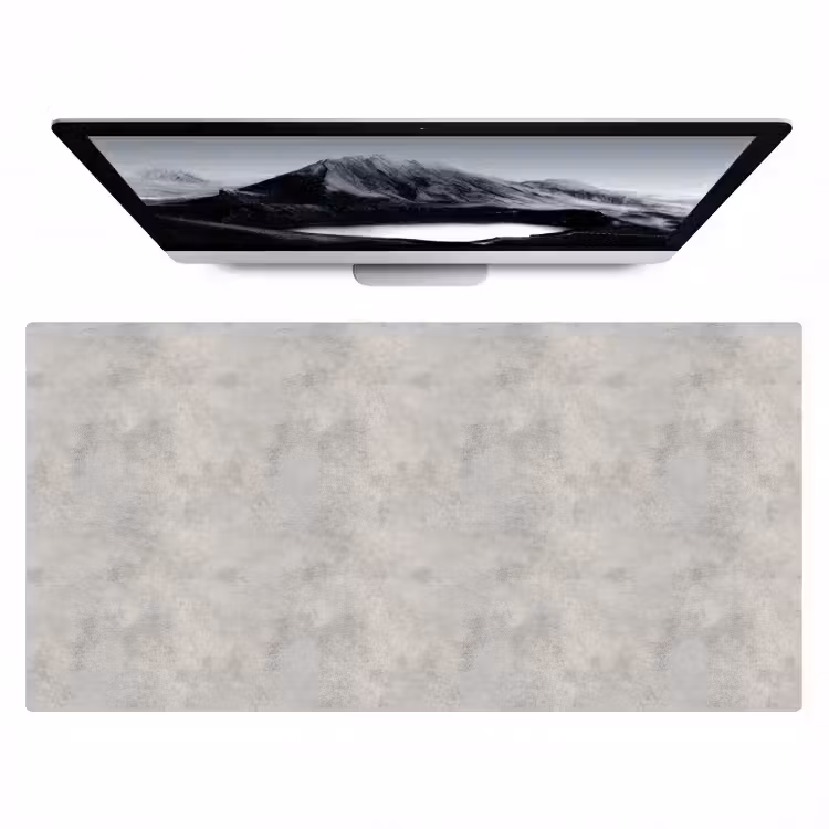 Grijs - Beton - Industrieel Muismat XXL klein 681 -zzz3d