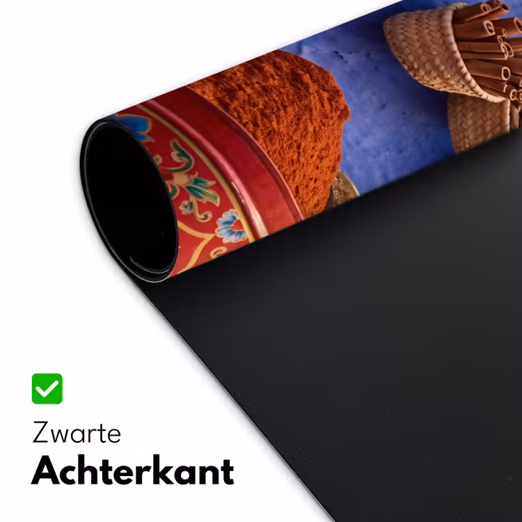 Desk Mat - Herbs - Baskets - Market - Kruiden - Manden - Markt Muismat XXL klein
