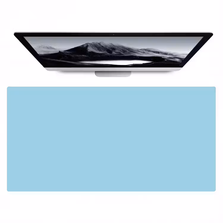 Ice - Blue - Blauw Muismat XXL klein 681 -zzz3d