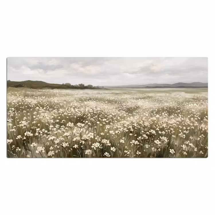 Illustratie - Landschap - Wit Muismat XXL klein -3d_leeg