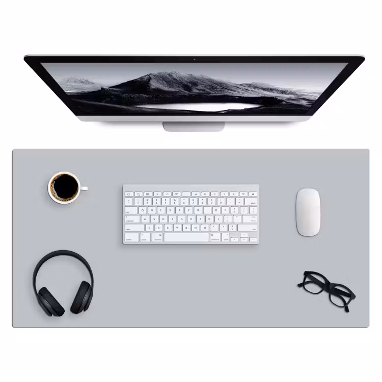 Interieur - Grijs - Licht Muismat XXL klein -3d