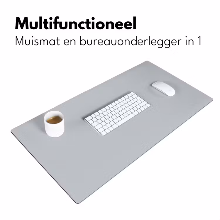 Interieur - Grijs - Licht Muismat XXL klein -sfeer4