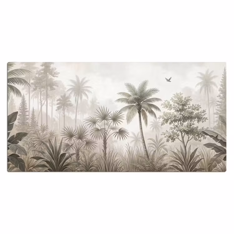 Jungle - Palmbomen - Natuur Muismat XXL klein -3d_leeg