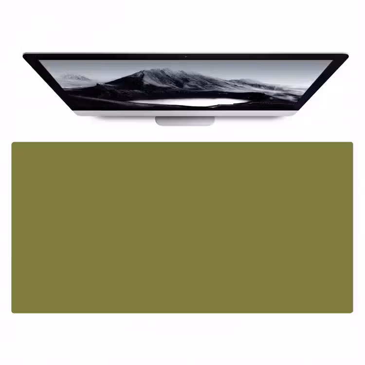 Juniper - Groen - Organisch Muismat XXL klein 681 -zzz3d