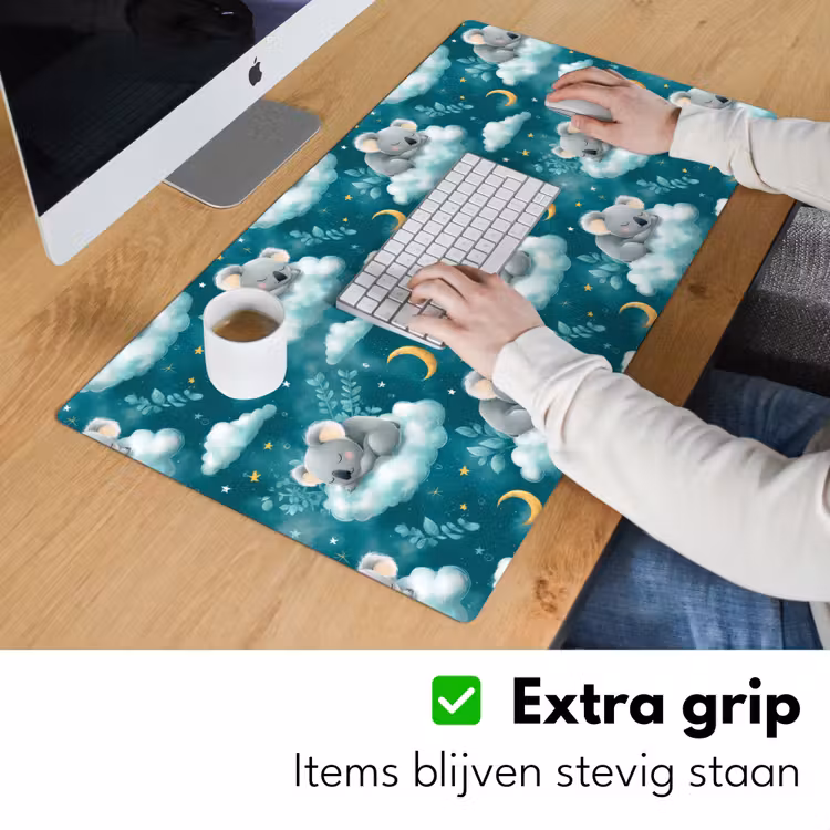 Koala's - Betoverend - Blauw Muismat XXL klein 681 -sfeer3