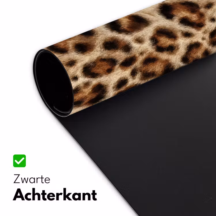 Luipaard - Vacht - Bruin Muismat XXL klein 681 -sfeer2