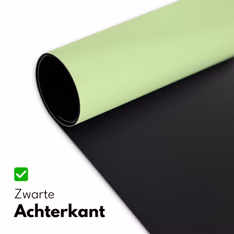 Light - Lime - Groen Muismat XXL klein 681 -sfeer2