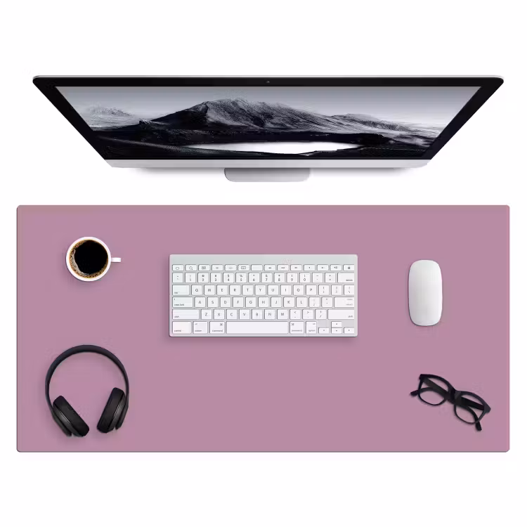 Lilac - Paars - Mauve Muismat XXL klein 681 -3d