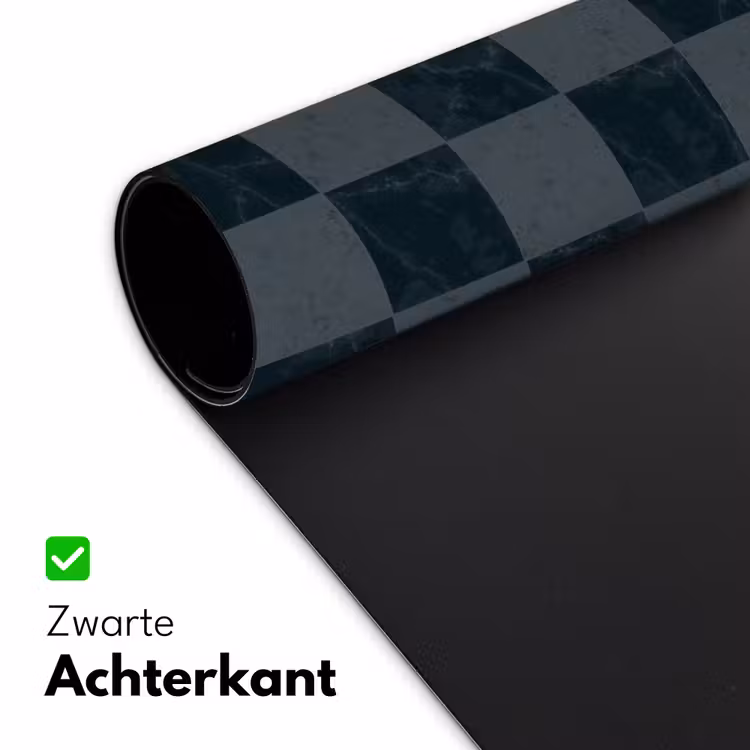 Marmer - Patroon - Antraciet Muismat XXL klein 681 -sfeer2