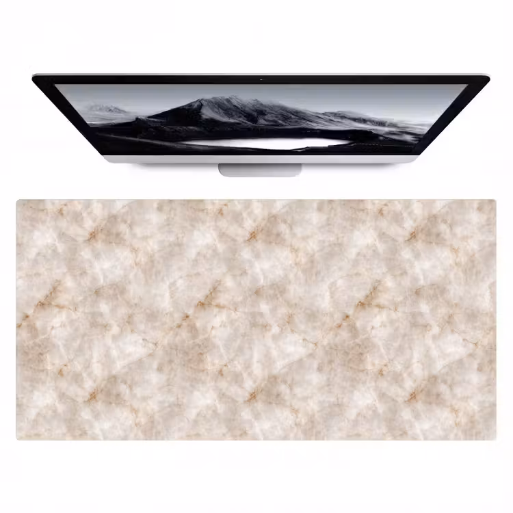 Marmer - Patroon - Klassiek Muismat XXL klein 681 -zzz3d
