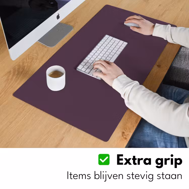Midnight - Plum - Paars Muismat XXL klein 681 -sfeer3