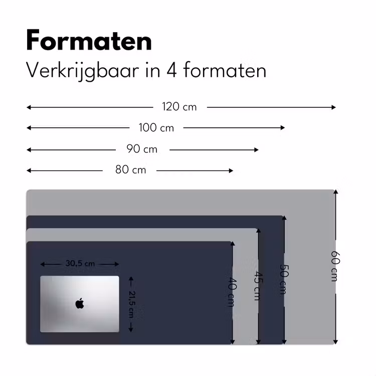 Midnight - Swing - Blauw Muismat XXL klein 681 -sfeer5