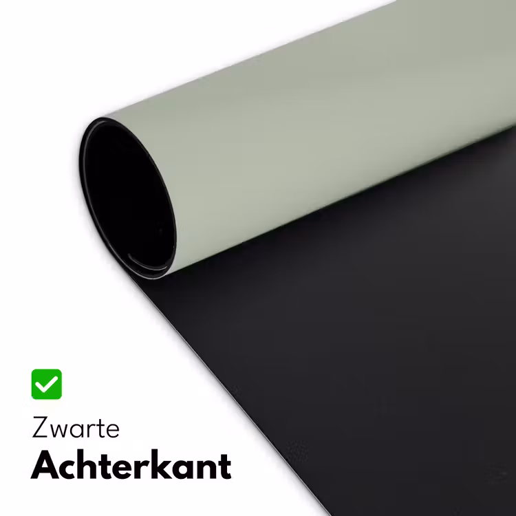 Mintgroen - Effen kleur Muismat XXL klein -sfeer2