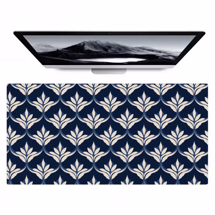 Modern - Ontwerp - Blauw Muismat XXL klein 681 -zzz3d