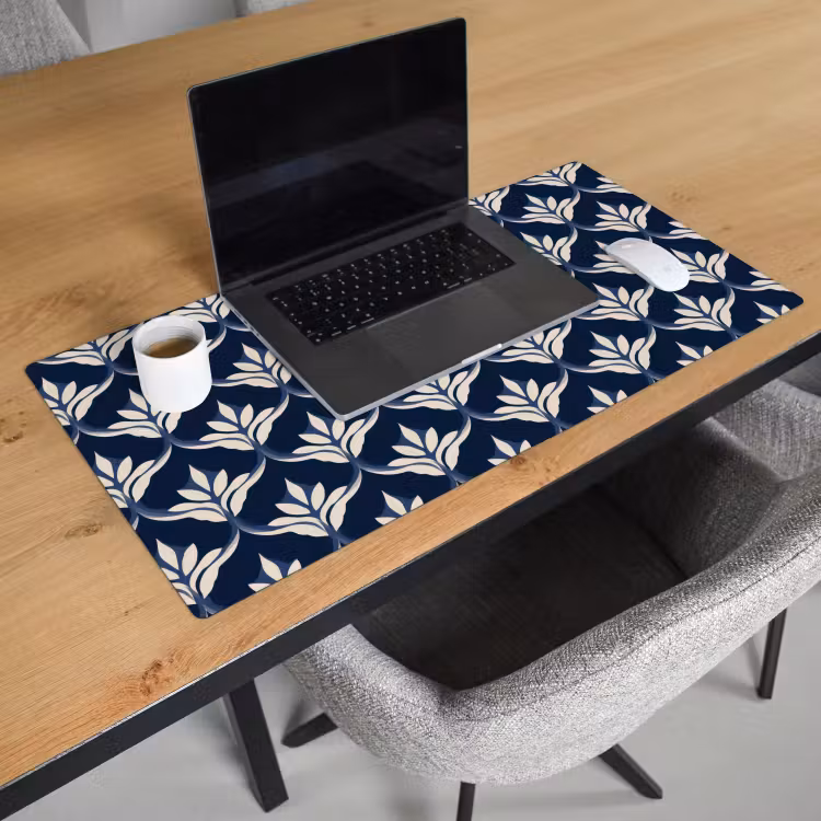 Modern - Ontwerp - Blauw Muismat XXL klein 681 -sfeer1