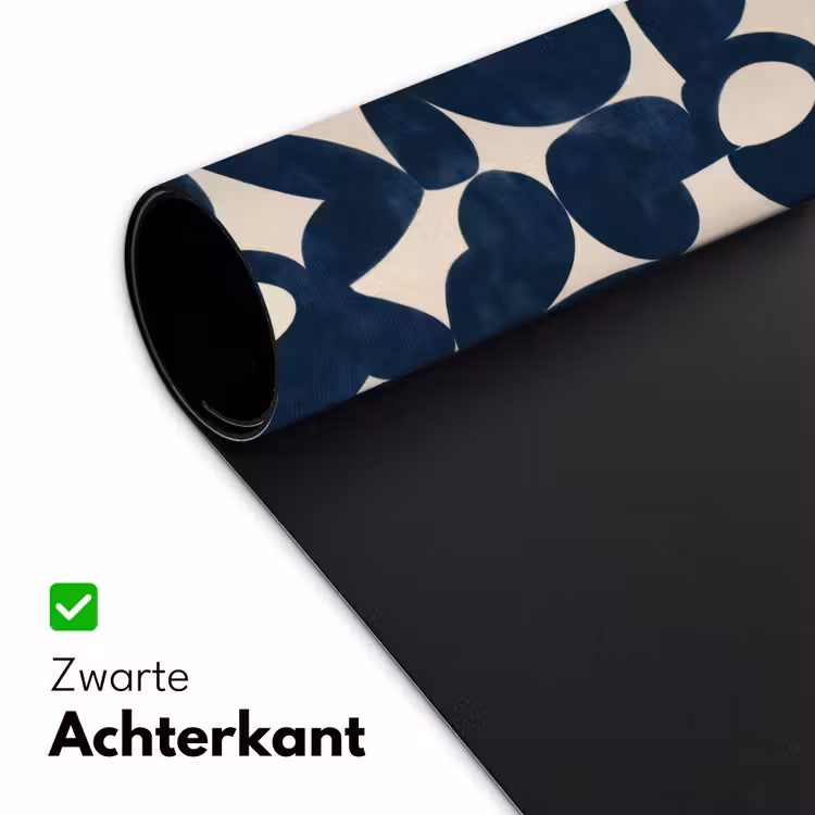 Modern - Geometrisch - Blauw Muismat XXL klein 681 -sfeer2