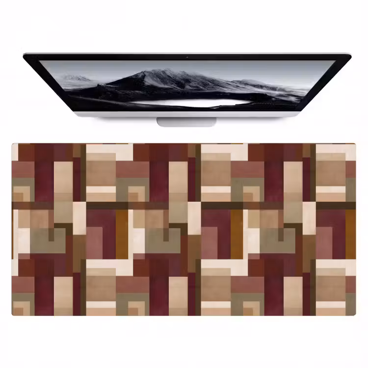 Modern - Geometrie - Kleurrijk Muismat XXL klein 681 -zzz3d