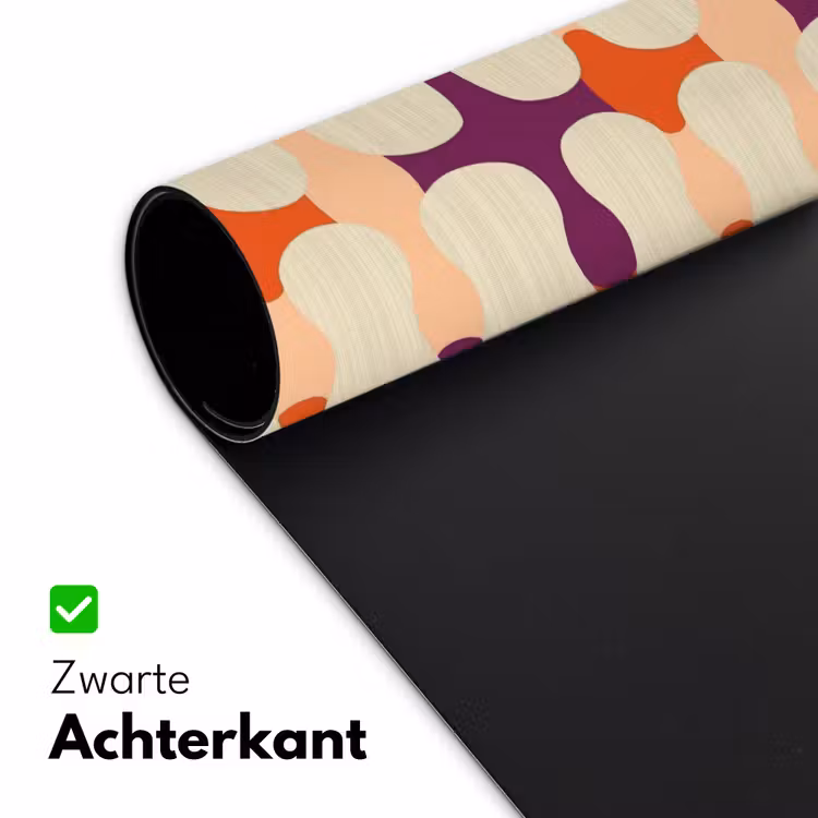 Modern - Patroon - Kleurrijk Muismat XXL klein 681 -sfeer2
