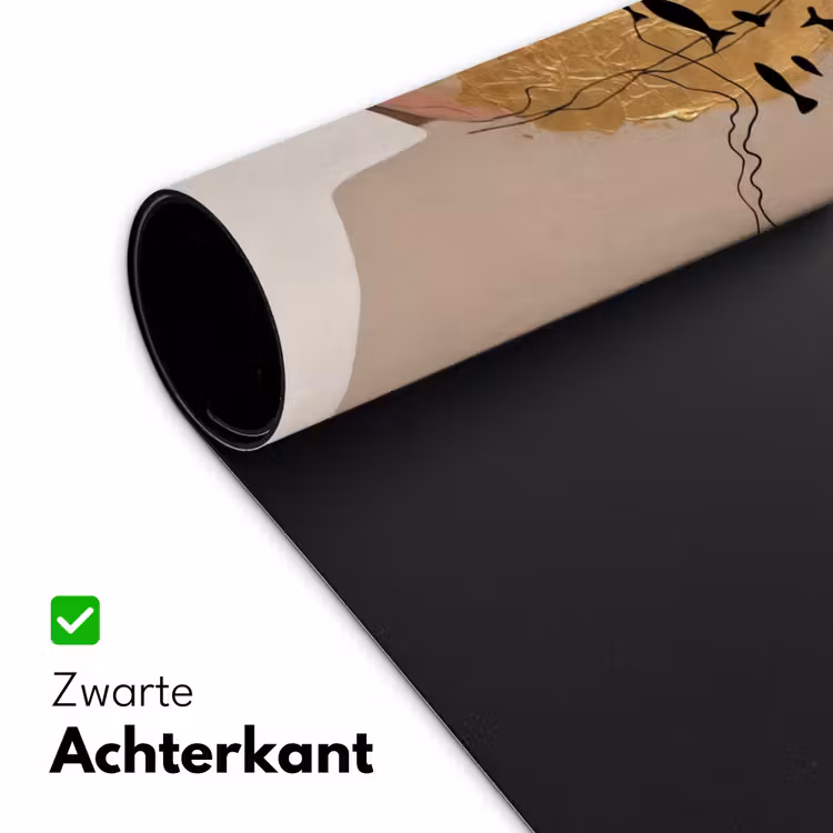 Modern - Vrouw - Goud Muismat XXL klein -sfeer2