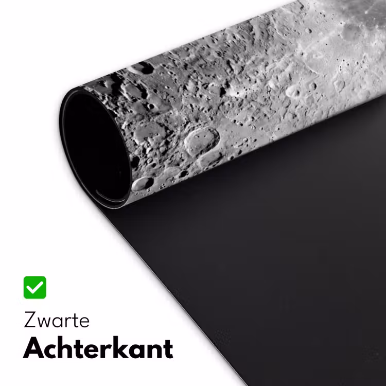Desk Mat - Moon - Craters - Space - Maan - Kraters - Ruimte Muismat XXL klein