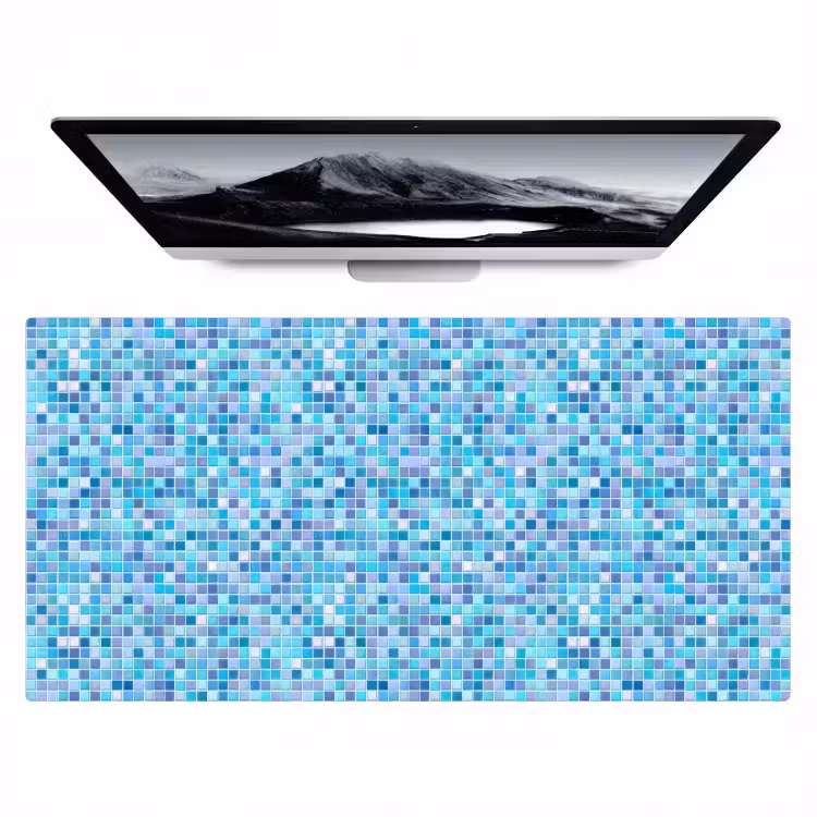 Mozaïek - Patroon - Turquoise Muismat XXL klein 681 -zzz3d