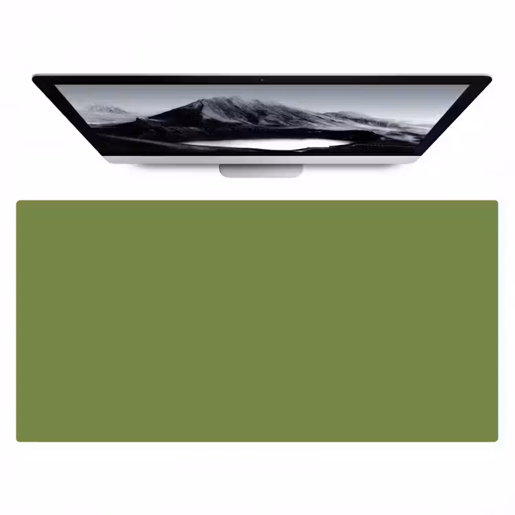Moss - Green - Groen Muismat XXL klein 681 -zzz3d