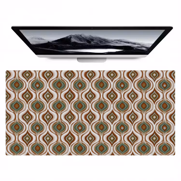 Motief - Patroon - Kleurrijk Muismat XXL klein 681 -zzz3d
