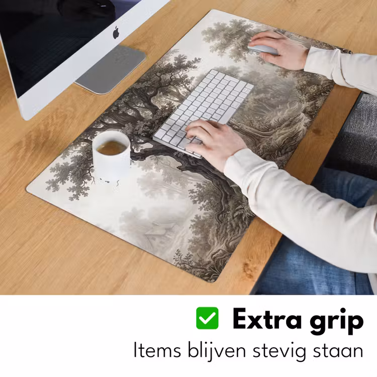 Natuur - Bos - Eik Muismat XXL klein -sfeer3
