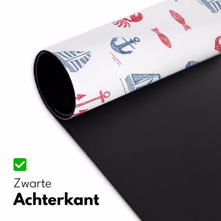 Nautisch - Illustraties - Kleurrijk Muismat XXL klein 681 -sfeer2