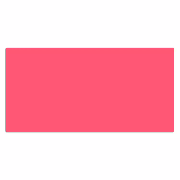 Neon - Flamingo - Roze Muismat XXL klein 681 -3d_leeg