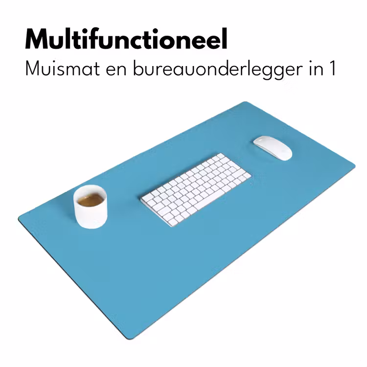 Ocean - Teal - Blauw Muismat XXL klein 681 -sfeer4