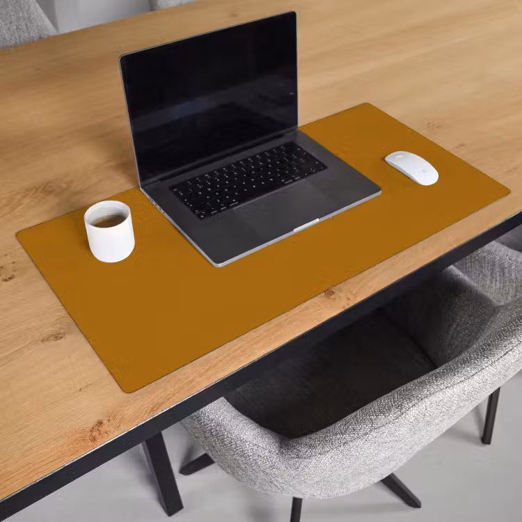 Ocre - Gold - Geel Muismat XXL klein 681 -sfeer1