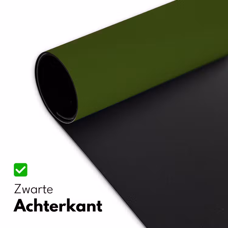Olive - Drab - Groen Muismat XXL klein 681 -sfeer2
