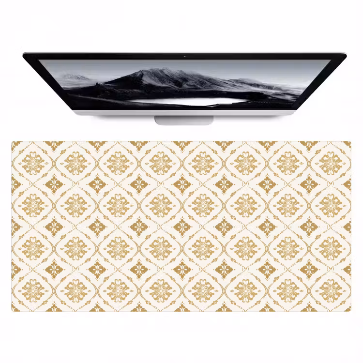 Ornament - Klassiek - Goud Muismat XXL klein 681 -zzz3d