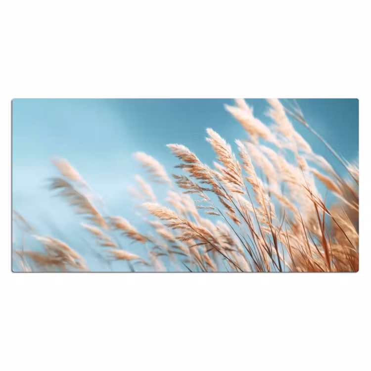 Siergras - Wind - Lichtbruin Muismat XXL klein -3d_leeg