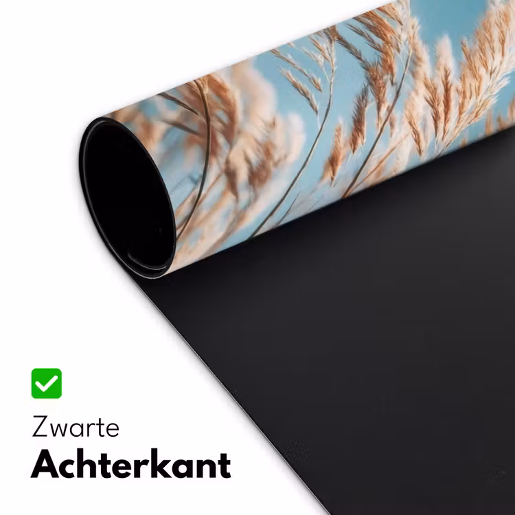 Siergras - Wind - Lichtbruin Muismat XXL klein -sfeer2
