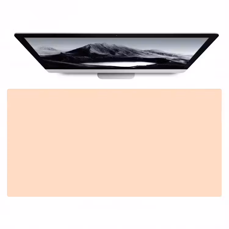 Pale - Peach - Nude Muismat XXL klein 681 -zzz3d